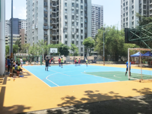 仁爱堂刘皇发夫人小学-篮球场